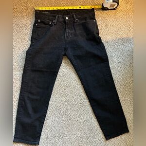 Abercrombie and fitch black wash jeans